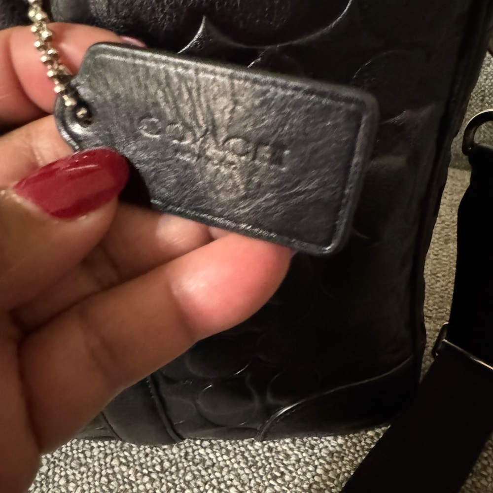 EUC Coach Metropolitan Brief In Signature Sport Calf Leather - Picture 6 of 8